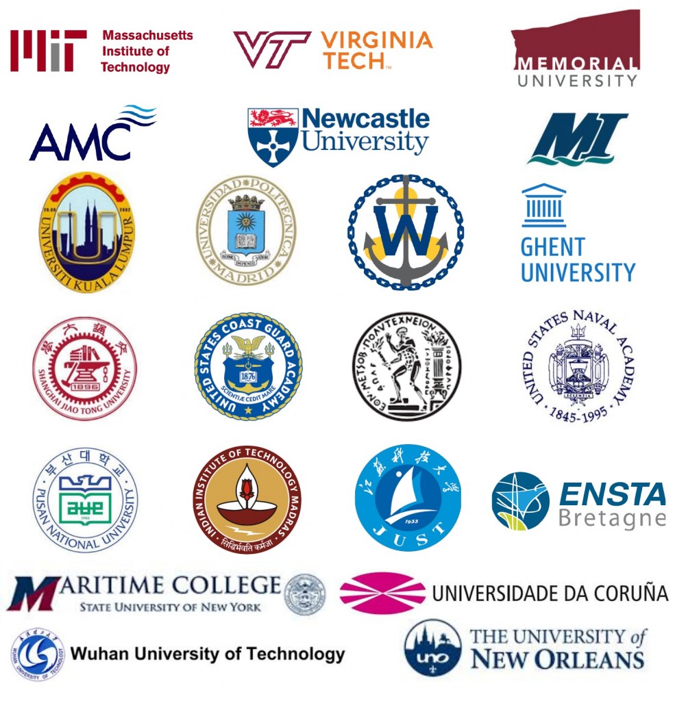 Notable academic institutions using HydroComp, Inc. software