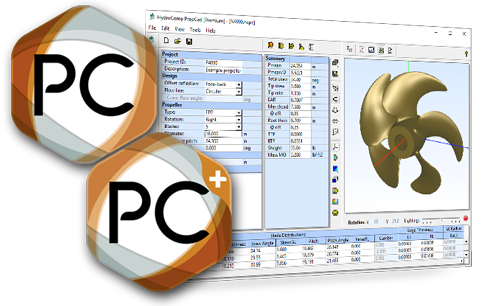 PropCad software logos and screenshot